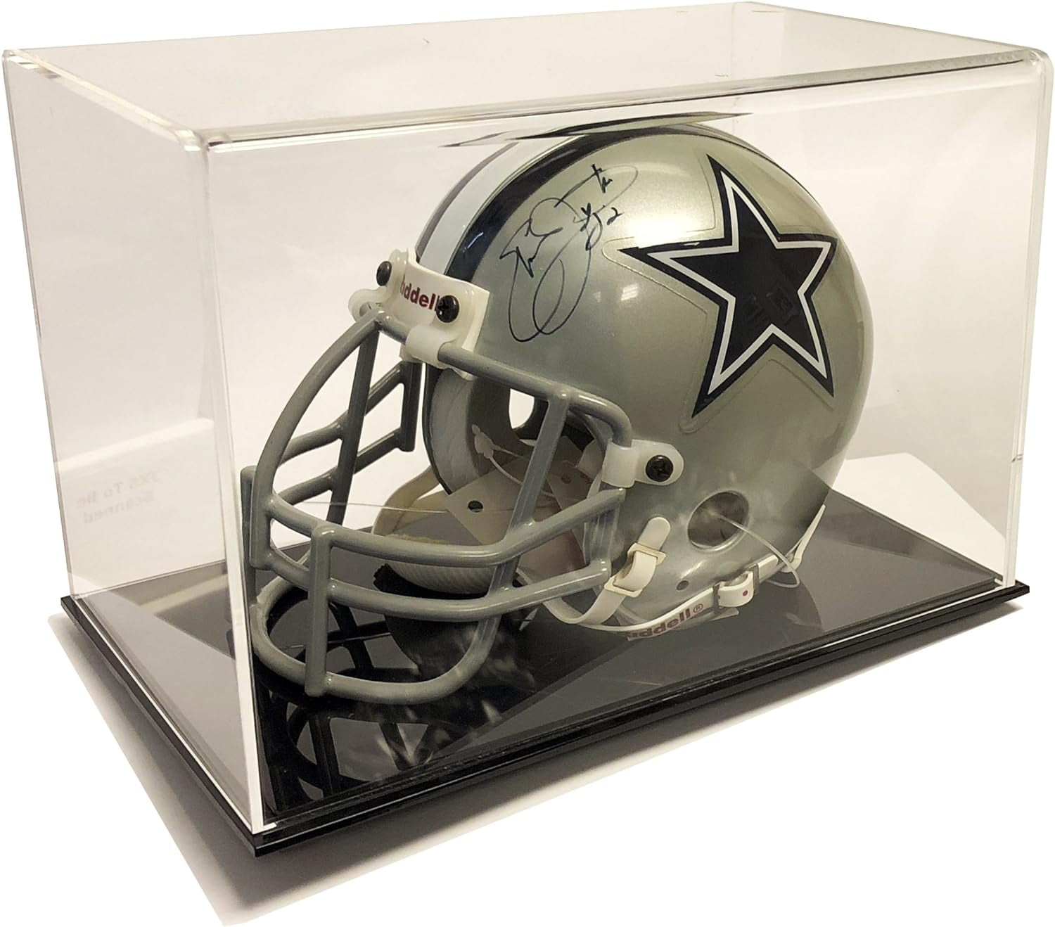 Ultra Deluxe Mini Football Helmet Display Case UV