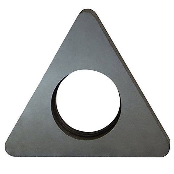 Ultra-Dex ITSN-323 Shim Seat for Triangle Insert, 0.375" Inscribe Circle Size, 1/8" Thickness, 0.046" Corner Radius (Pack of 10)