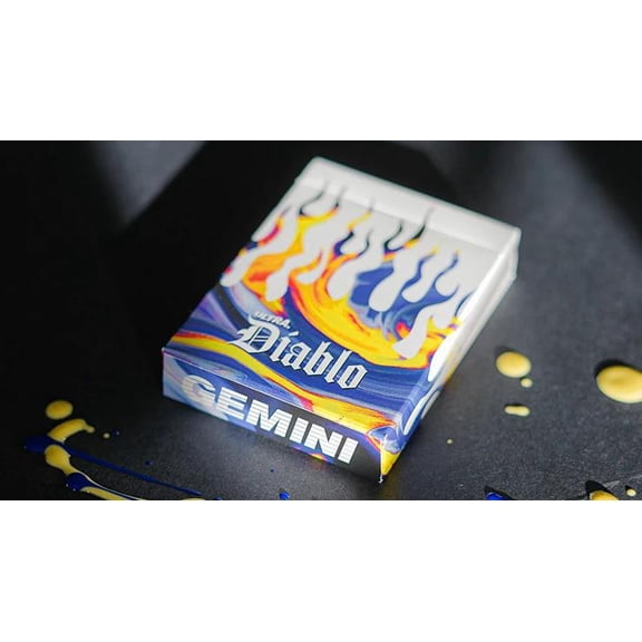 Ultra Diablo Blue Playing Cards by Gemini