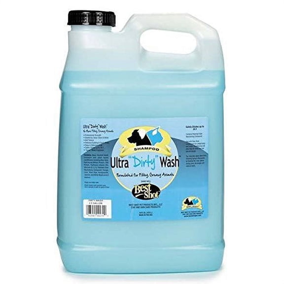 Ultra Dirty Wash Dog Shampoo Grooming Bathing Deep Clean Concentrate 2.5 Gallon