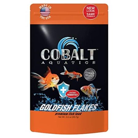 Ultra Distribution Service 478437 2 oz Cobalt Select Goldfish Flakes Food