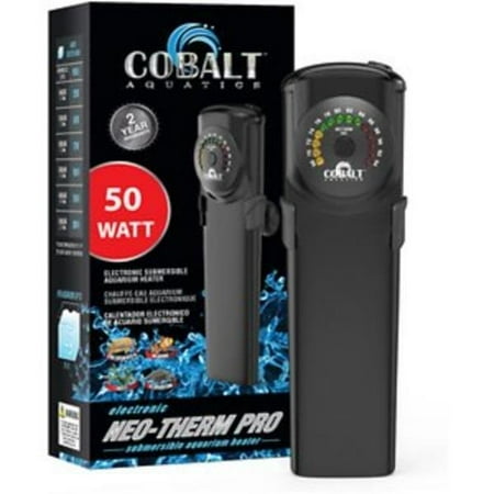 Ultra Distribution Service 478098 50W Cobalt Electronic Neo-Therm Pro Submersible Aquarium Heater