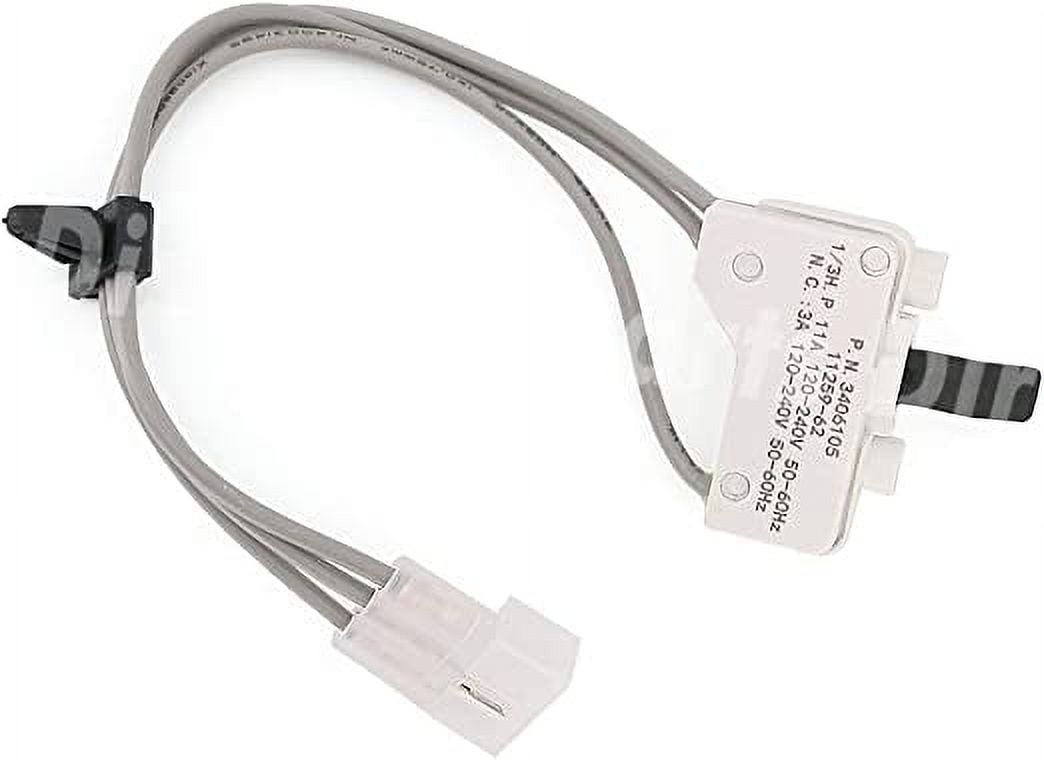 Ultra Durable 3406105, Dryer Door Switch Replacement for Whirlpool