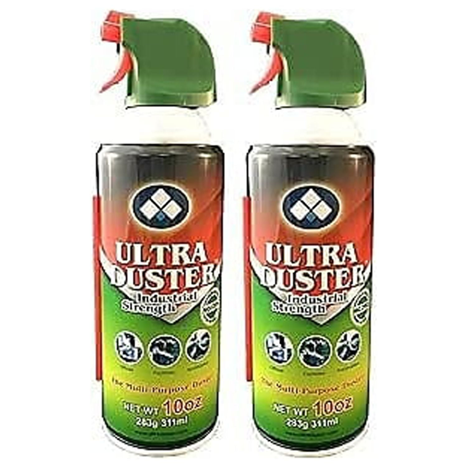 Ultra Duster Industrial Strength Compressed Air Duster Cleaner 10 oz. 2