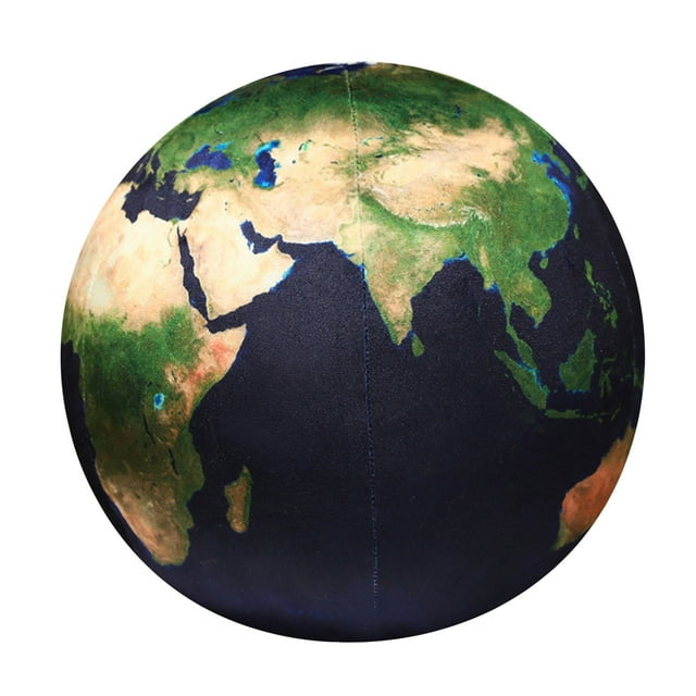 Ultra Ealistic Earth Round Pillow 3D Moon Earth The Sun