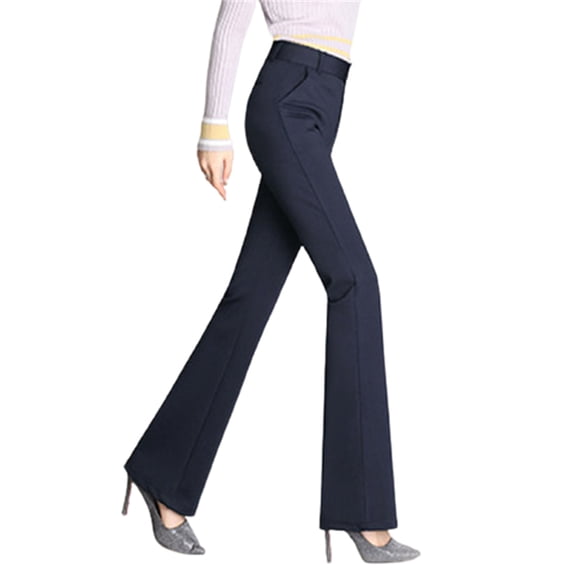 Ultra-Elastic Dress Soft Yoga Pants for Women Front Zipper Design ...