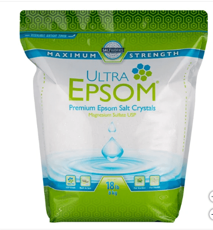Ultra Epsom Unscented Bath Salt, 18 Pound Bag