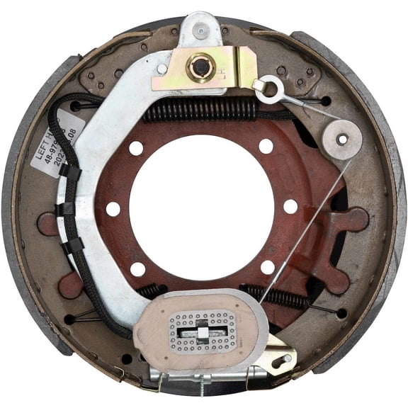 Self-Adjusting Trailer Brake Assembly 12-1/4" x 3-3/8", 10,000lb, Left Hand (Driver Side), Bulk (48-979218) (Ultra-Fab Products)