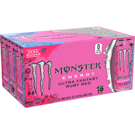 Ultra Fantasy Ruby Red 15 Pack - 16 Fl Oz