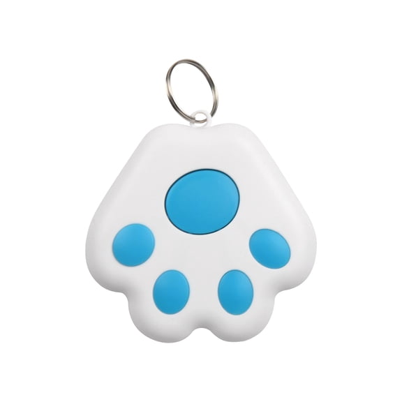 Ultra-Fast GPS Tracker Locator Real-Time Positioning APP Control Geofence SOS Emergency Alert System Waterproof Long Battery Life Design for Kids Elderly Pets Vehicle Tracking Sky Blue