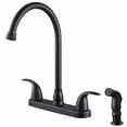 thumbnail image 1 of Ultra Faucets Touch Double Handle Kitchen Faucet with Side Spray, 1 of 2
