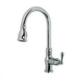 thumbnail image 1 of Ultra Faucets UF14100 Chrome Single-Handle Kitchen Faucet With Pull-Down Spray, 1 of 3