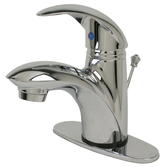 Ultra Faucets UF34120 Single Handle Chrome Lavatory Faucet with Pop-Up Drain