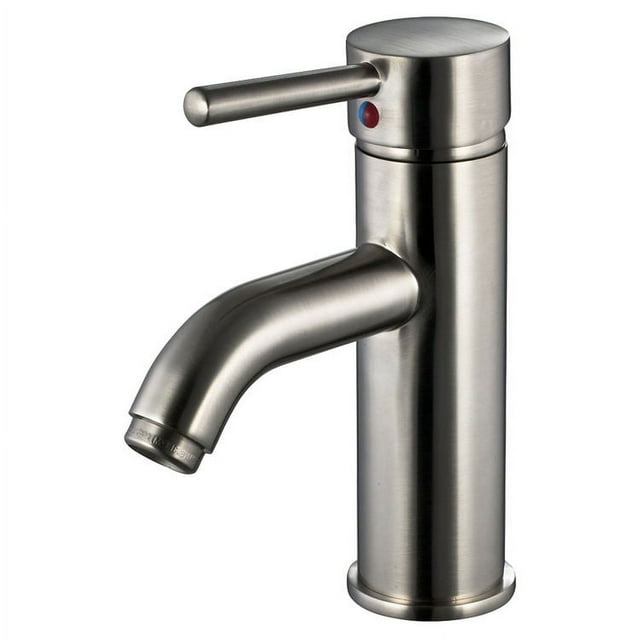 Ultra Faucets UF36503 Euro One-Handle Bathroom Faucet, Brushed Nickel