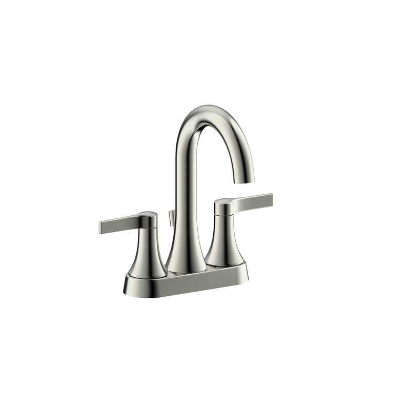Ultra Faucets UF46413 Brushed Nickel Nita Collection Two-Handle Lavatory Faucet