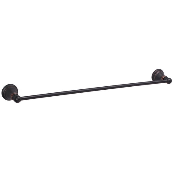 Ultra Faucets UFA11035 Oil Rubbed Bronze Towel Bar 24 in. L Zinc