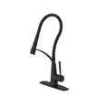 thumbnail image 1 of Ultra Faucets UltraFaucets Pagani Collection Single-Handle Kitchen Faucet With Pull-Down Spray Matte Black UF17907 Matte, 1 of 3