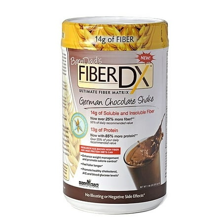 Ultra Fiber DX, BarnDads German Chocolate Shake, 1.54lb (20 Servings)