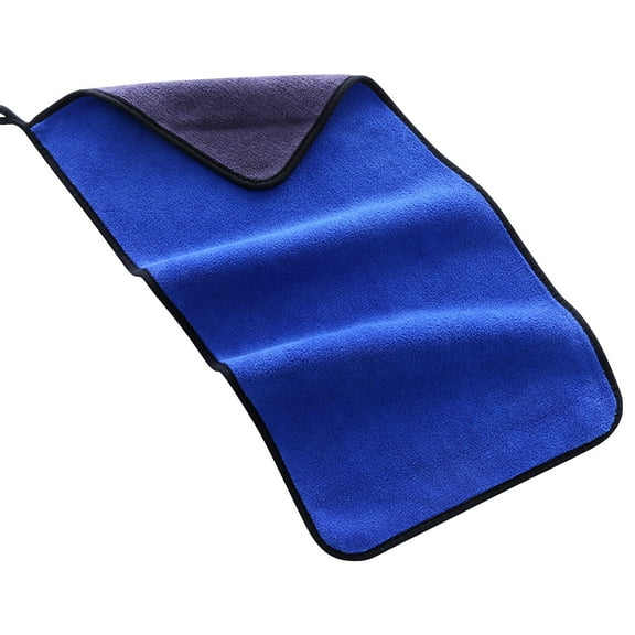 Ultra Fine Fiber Car Cleaning Towel 30 * 60Cm * 1 Piece - Large Microfiber Drying Towel for Car Great Thick Soft Plush Towels Quality Washable Absorbency - Towel - Polyester Towel