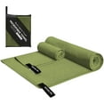 thumbnail image 1 of Ultra Fine Fiber Sports Gym Exercise Fitness Quick Dry Absorbent Microfiber Towel for Camping Beach Swimming 1-Pack, 1 of 1