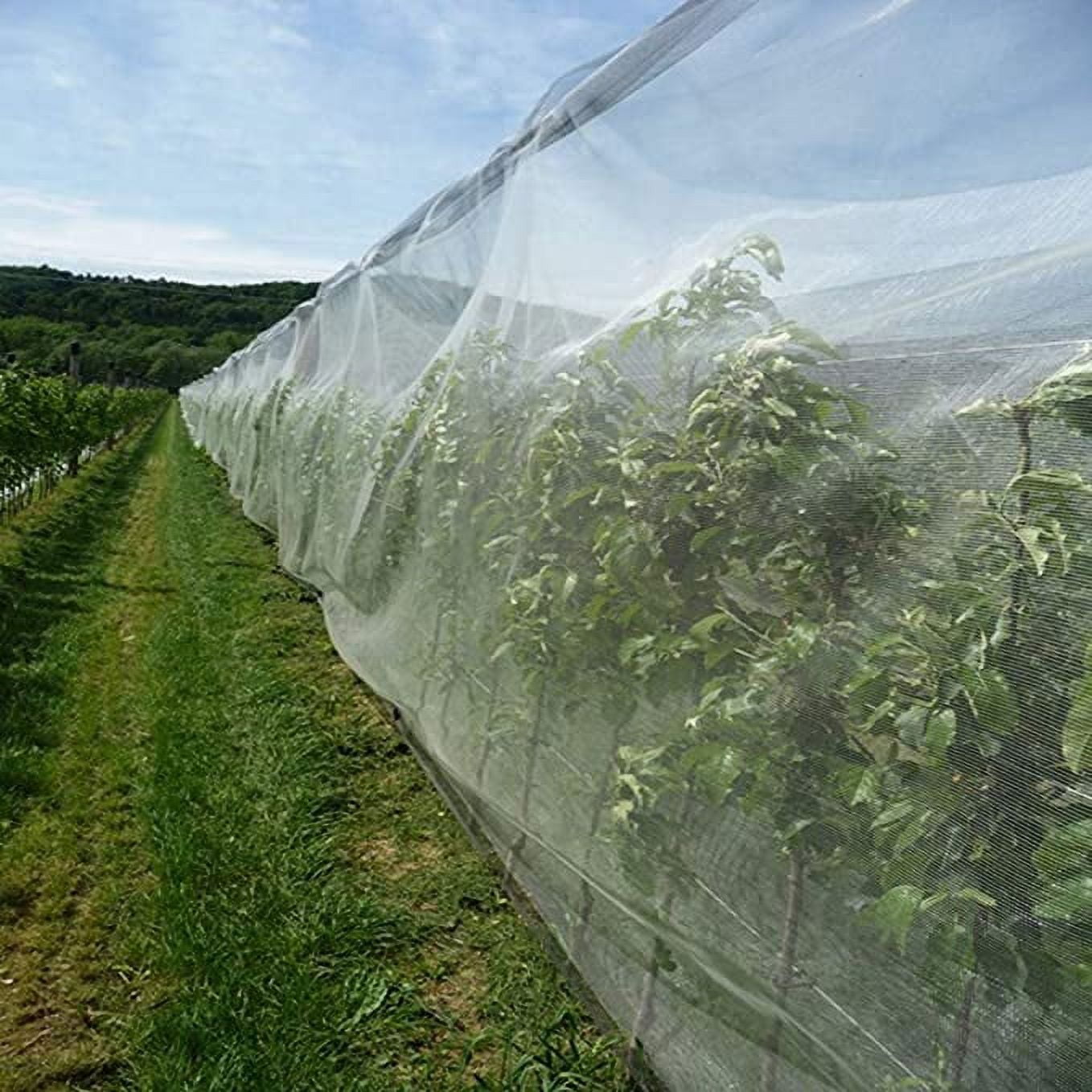 Ultra Fine Garden Mesh Netting, Plant Covers 8'x24' Garden Netting for