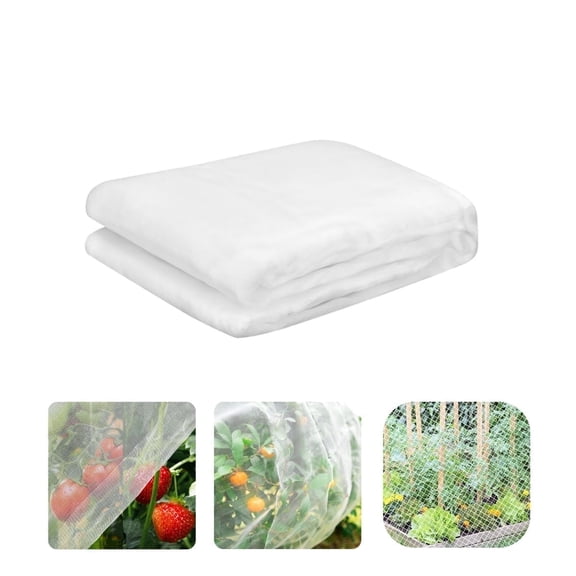 Ultra Fine Garden Netting,1 Pack Greenhouse Insect Netting Pest Barrier,QZS Screen Mesh Greenhouse Mosquito Net for Protecting Tree Plants Vegetable Flowers Fruits,9.8*8.2FT
