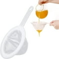 thumbnail image 1 of Ultra Fine Mesh Food Strainers 200 Mesh Nylon Strainer Spoon Juice Strainer with Handle Kitchen Tool for Filter Milk Tea Rice Milk Quinoa Fried Foods, 1 of 7