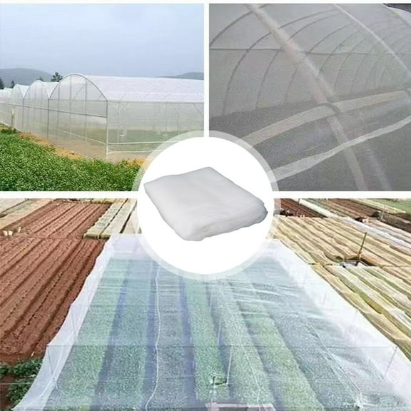 Ultra Fine Mesh Garden Netting Covers for Vegetables, Fruits Flowers Protective Barrier Against Birds, Insects & Pests - Greenhouse, Patio & Raised Bed Row Cover Screen Net(314.96*118.11Inch)