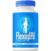 Ultra FlexoPril Premium All-Natural Bones & Joint Support Pills Formulated for Enhanced Flexibility and a Full Range of Motion, Discover the Benefits with Official Flexo Pril Reviews 60 Capsules