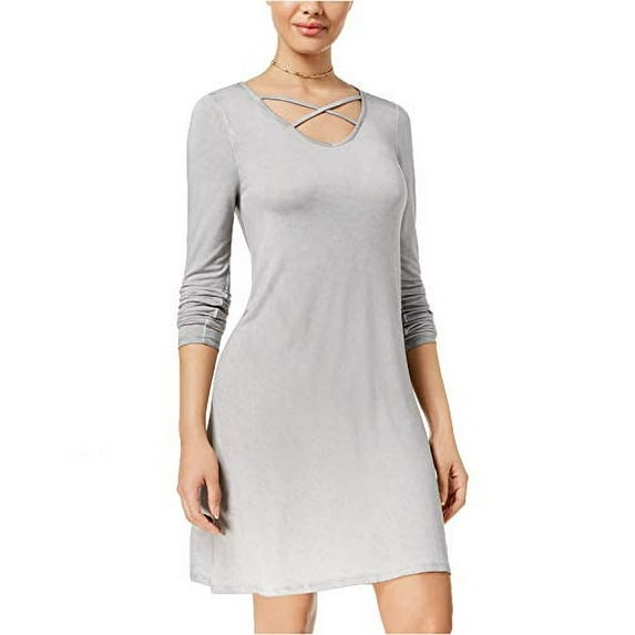 Ultra Flirt - Crisscross Swing Dress - Juniors - LARGE