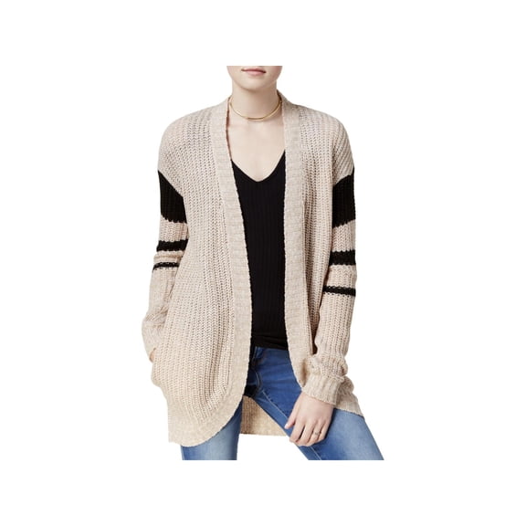 Ultra Flirt Womens Open Front Long Sleeves Cardigan Sweater