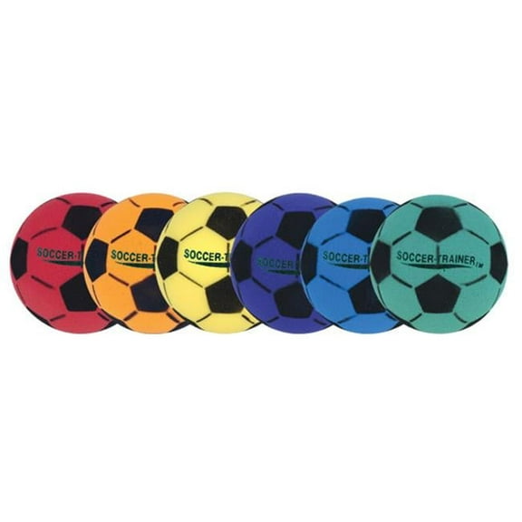 Ultra Foam Soccer Ball Set, Multicolor - Set of 6