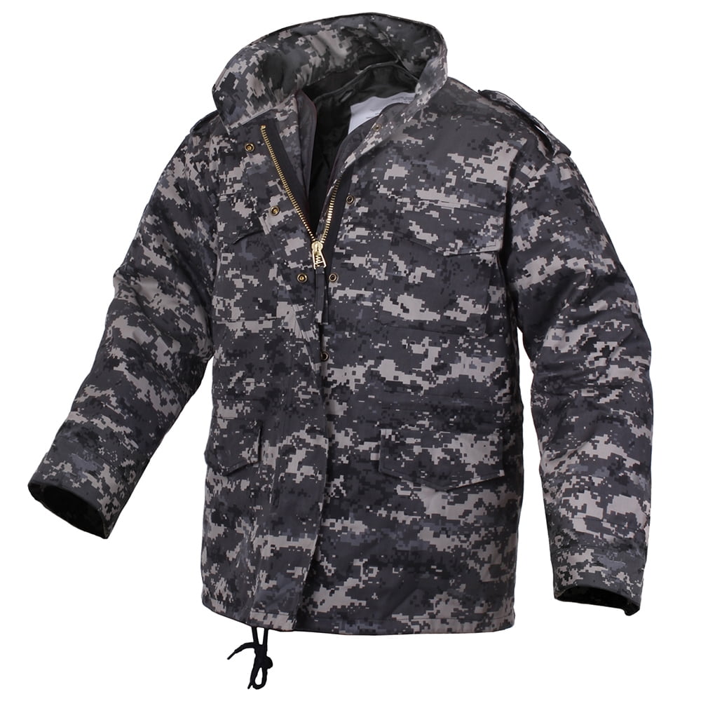 Rothco Camo M-65 Field Jacket - Men's, City Camo, Large