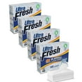 thumbnail image 1 of Ultra Fresh Platinum 6X Laundry Detergent Sheets, Fragrance & Dye Free, 4 Pack, 1 of 7