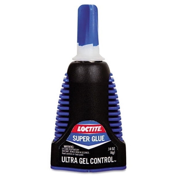"Ultra Gel Control Super Glue, 0.14 Oz, Dries Clear | Bundle of 10 Each"
