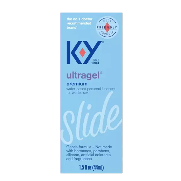 Ultra Gel Slide Premium Water Based Personal Lubricant 1.5 oz
