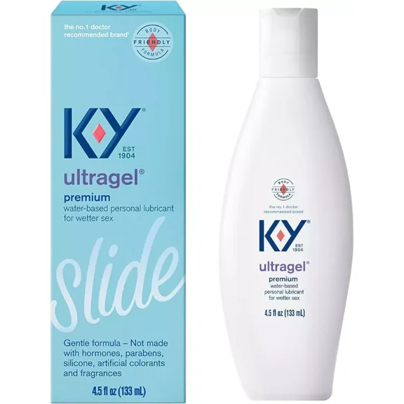 Ultra Gel Slide Premium Water Based Personal Lubricant 4.5 oz