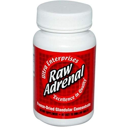 Ultra Glandulars Raw Adrenal Tablets, 200 Mg, 60 Count