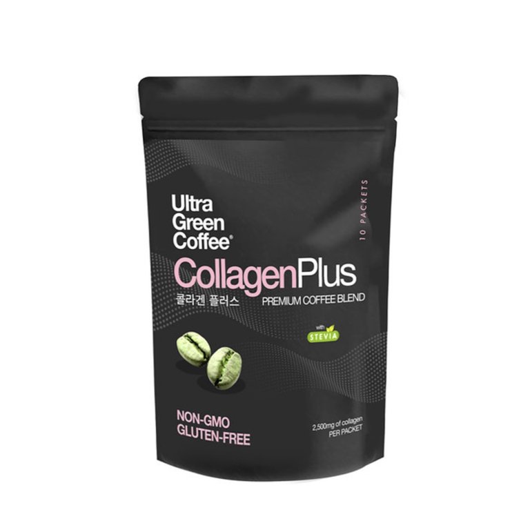 Ultra Green Coffee Collagen Plus, 10 Sachets - Walmart.com Ultra Green Coffee Collagen Plus, 10 Sachets - Walmart.com