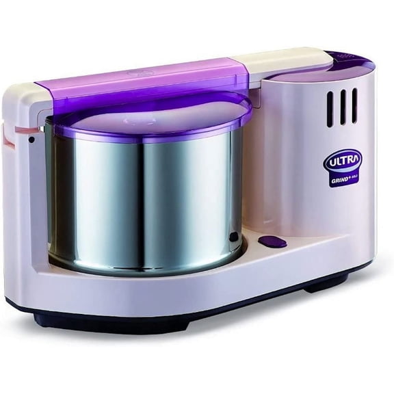 Ultra Grind+ Gold 2 Liter Table Top Wet Grinder with Atta Kneader, 110 Volt