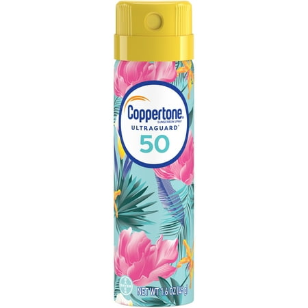 Ultra Guard Sunscreen Spray SPF 50, 1.6 oz Travel Size