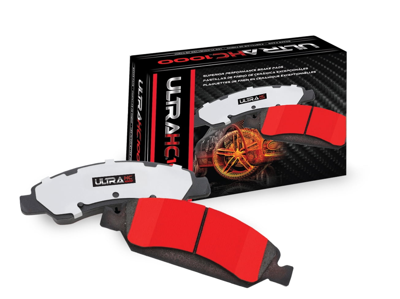 Ultra HC 1000 Brake Pad Set, Rear HC10.1665.0.F, Ford Fusion 2016-2013