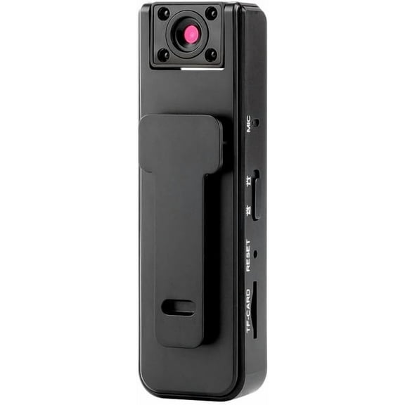 Ultra HD 2-in-1 Sports Video Recorder (1 Pack) - 1080P Action Camera with Night Vision, Wide Angle, 5H Battery, Clip-on Wearable, Memory Card Not Included