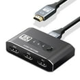 thumbnail image 1 of Ultra HD 3x1 HDMI Switcher for 4K 120Hz Gaming and Streaming, 1 of 5