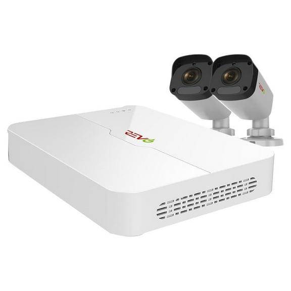 Ultra HD 4 Ch. 1TB NVR Surveillance System with (2) 2 Megapixel Cameras