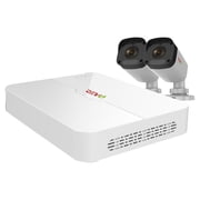 Ultra HD 4 Ch. 1TB NVR Surveillance System with 2 2 Megapixel Cameras