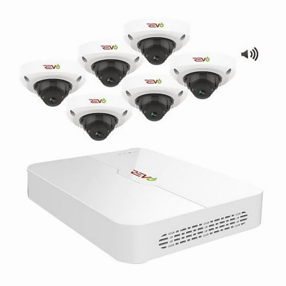 Ultra HD Audio Capable 8 Channel 2TB NVR Home Security System