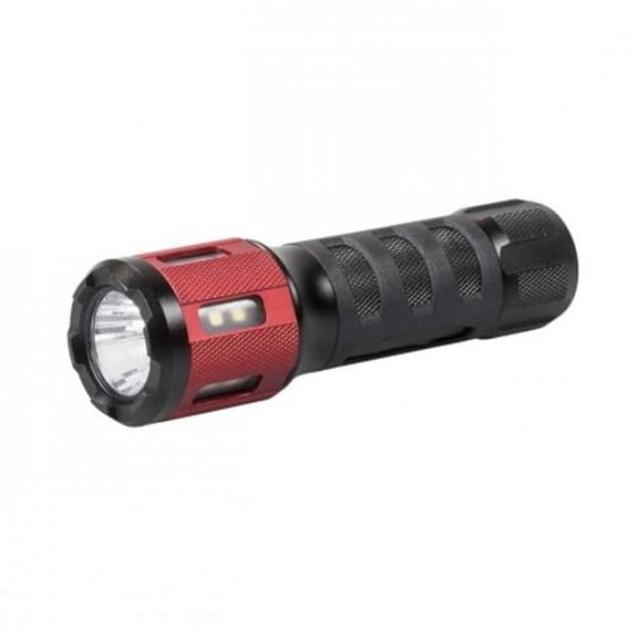 Ultra HD Series Twist Flashlight & Area Light - Black & Red