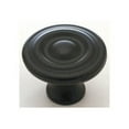 thumbnail image 1 of Ultra Hardware 41643 1-1/8" Black Trendset High Density Zinc Knob, 1 of 2
