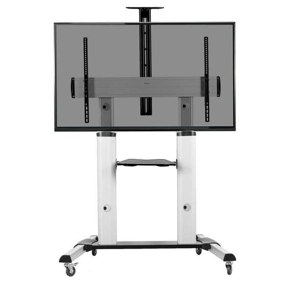 Ultra Heavy Duty Mobile Stand TV Cart Mount, Fits 32" to 100" Flat Screens